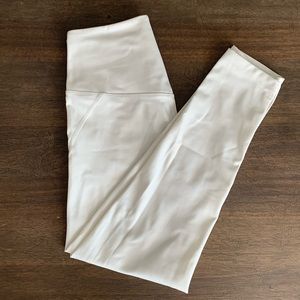 girlfriend collective Compressive High-Rise Legging | Ivory | Small